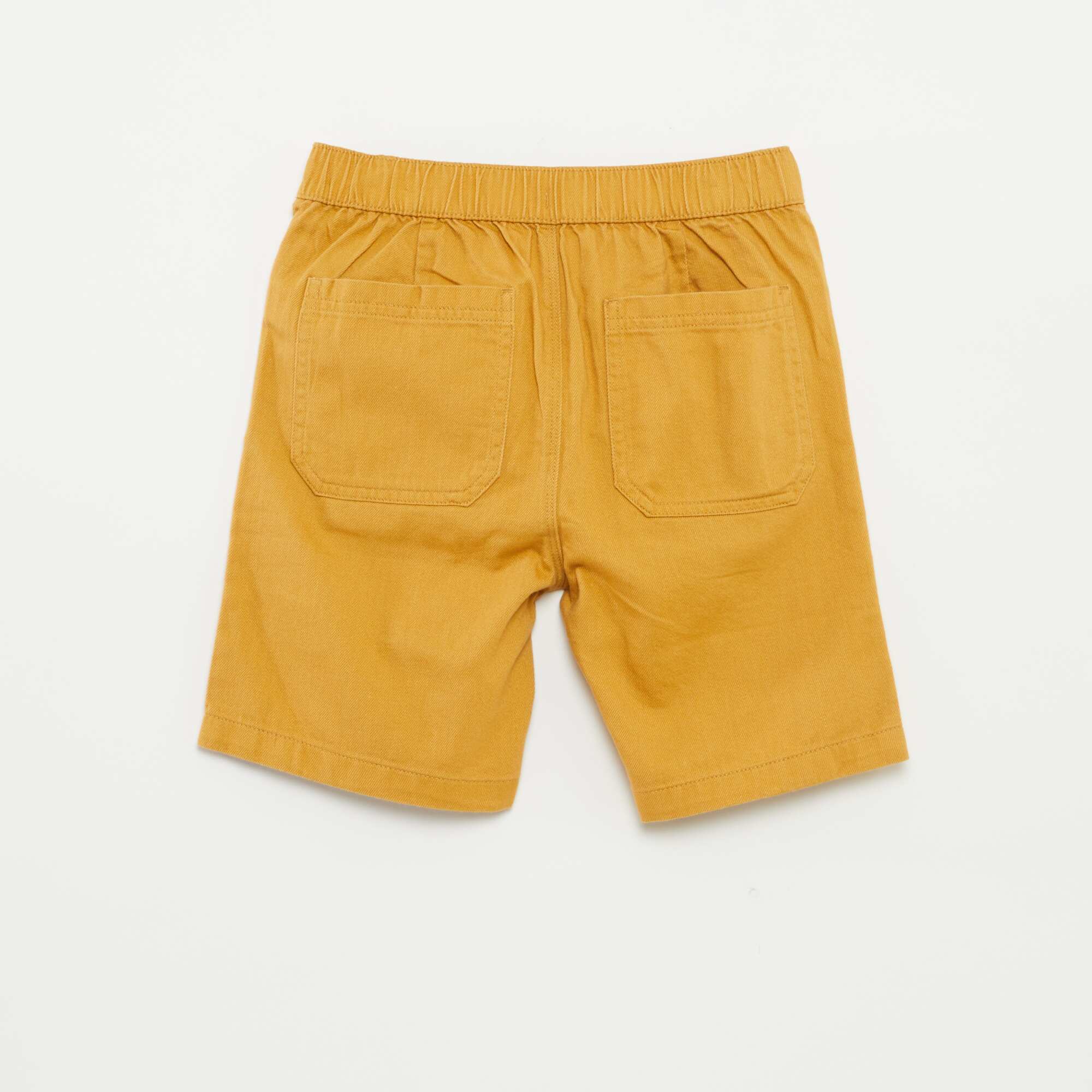 Twill Bermuda shorts BEIGE - Image 2