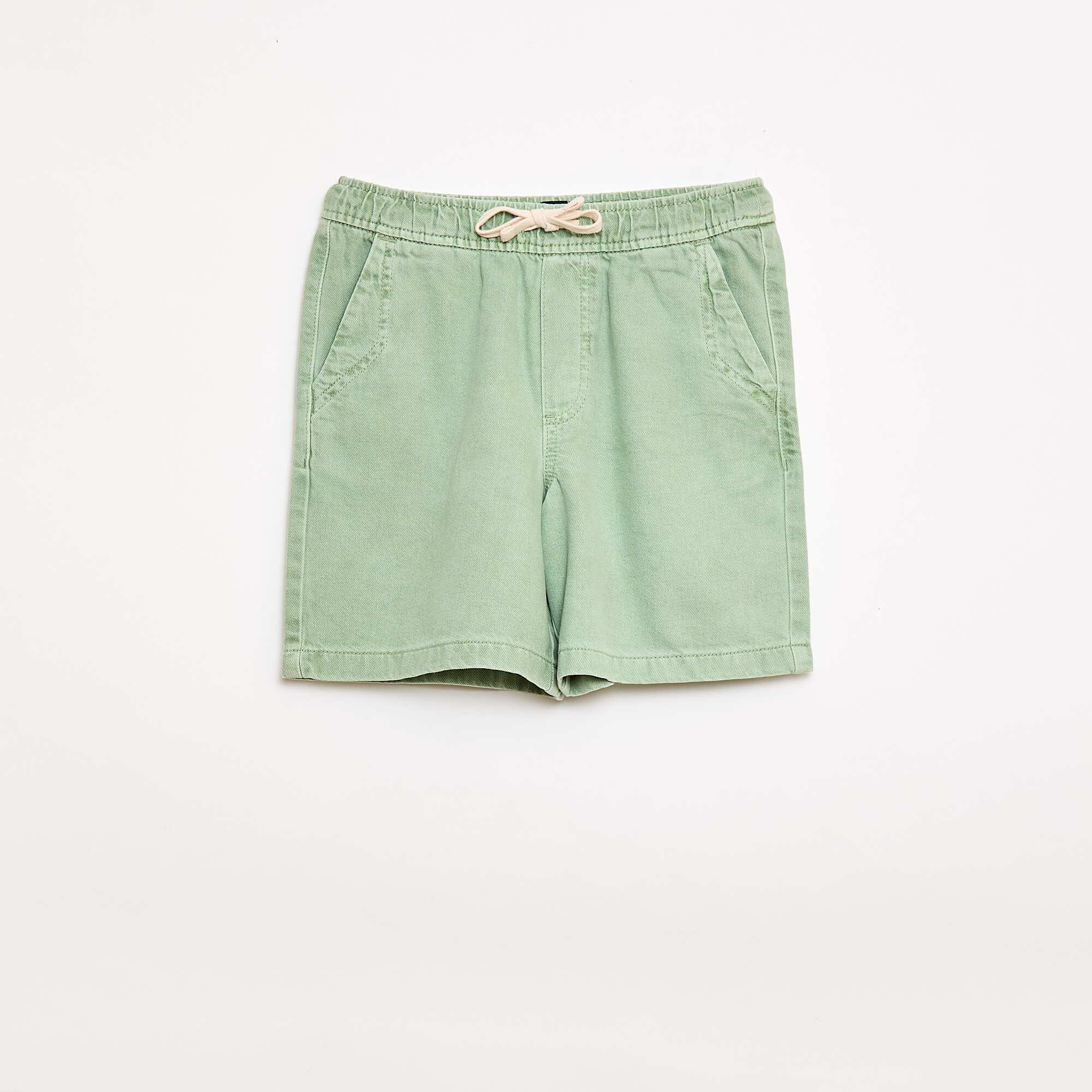 Twill Bermuda Shorts GREEN