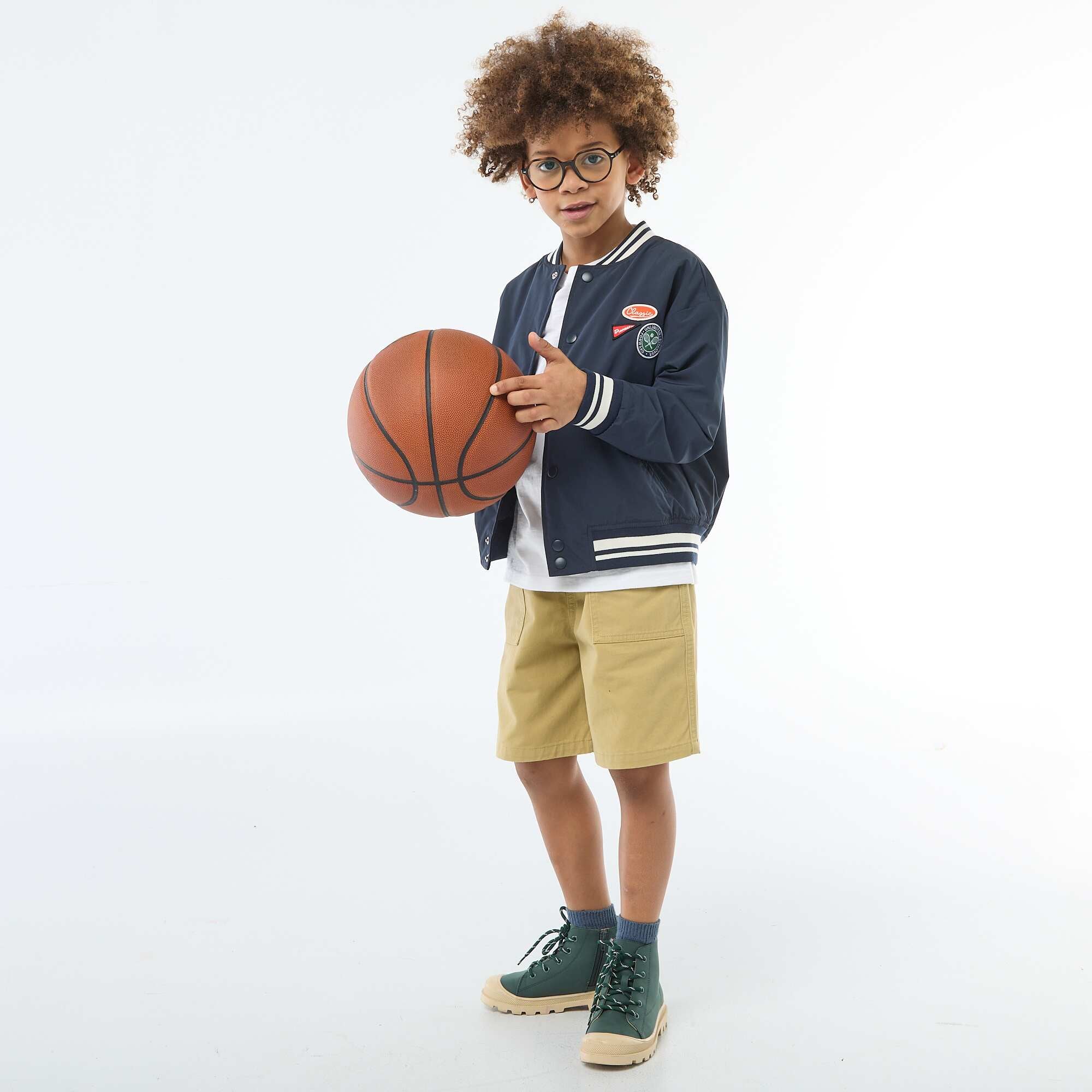 Twill Bermuda Shorts KHAKI - Image 3