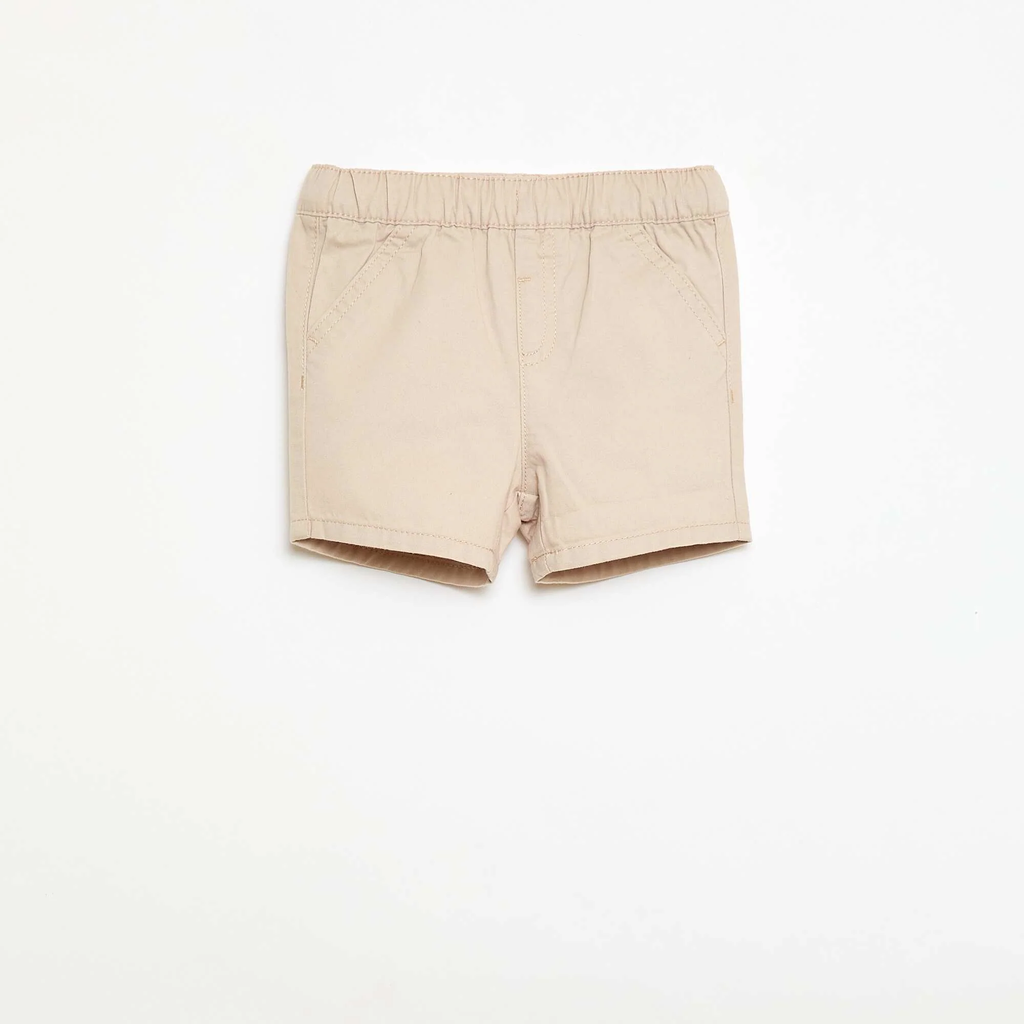 Twill Chino Shorts BEIGE