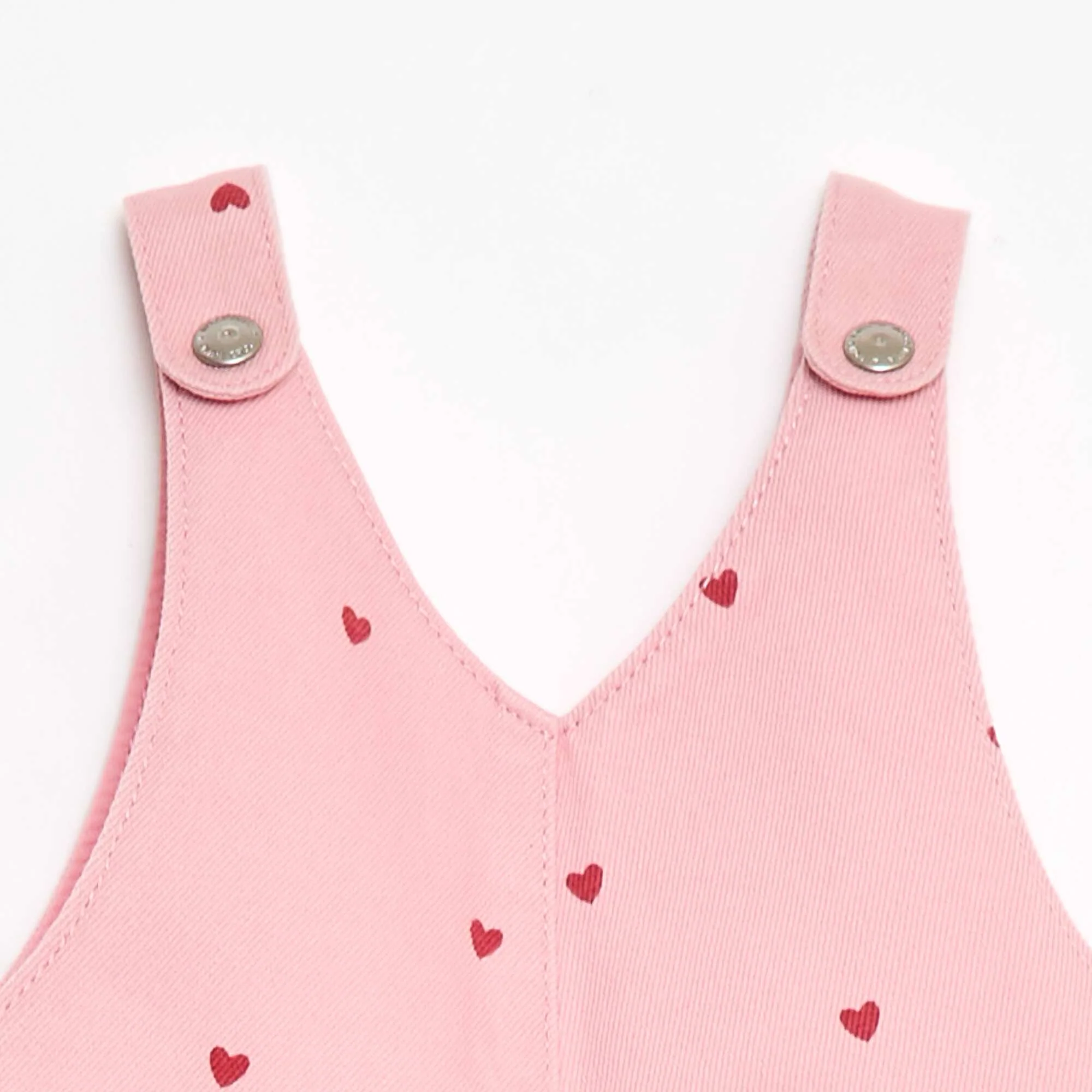Twill Overalls PINK - Image 3