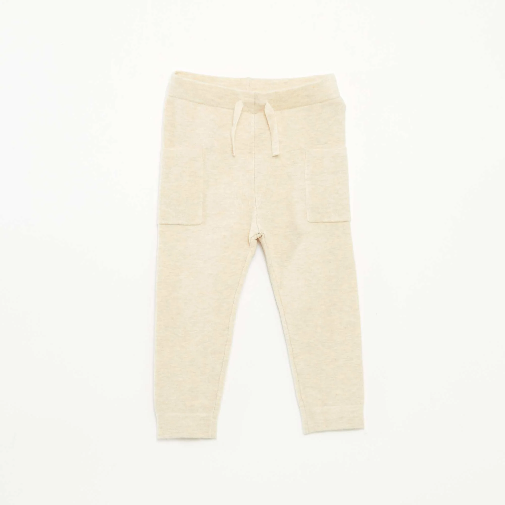 Two-Piece Knit Set BEIGE - Image 3