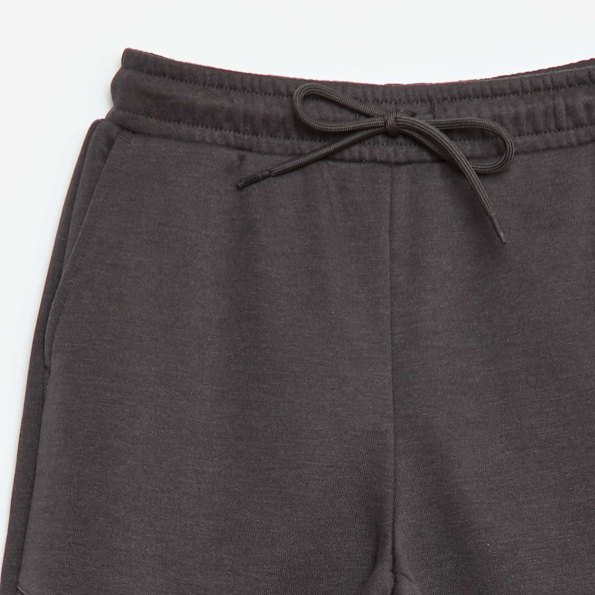 Two-Tone Joggers BLACK - Image 3