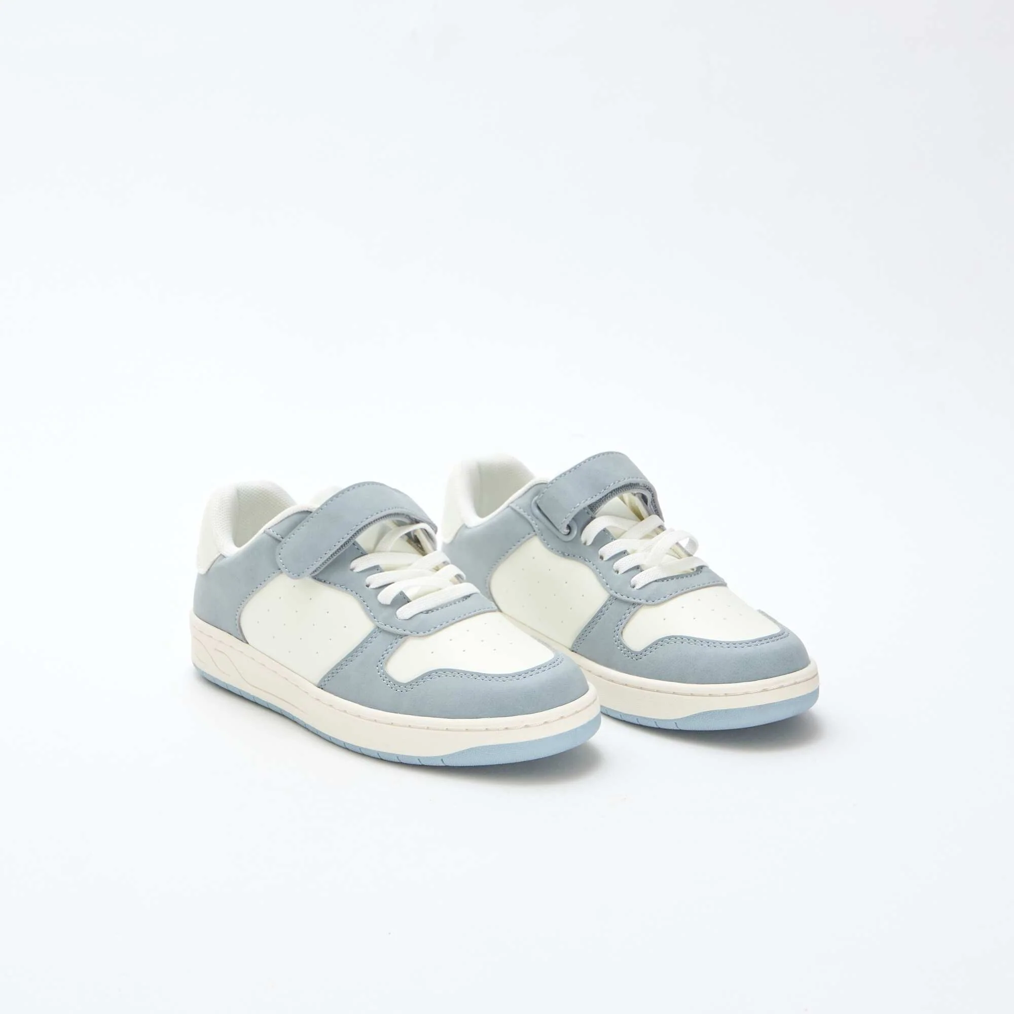 Two-Tone Low-Top Sneakers BLUE