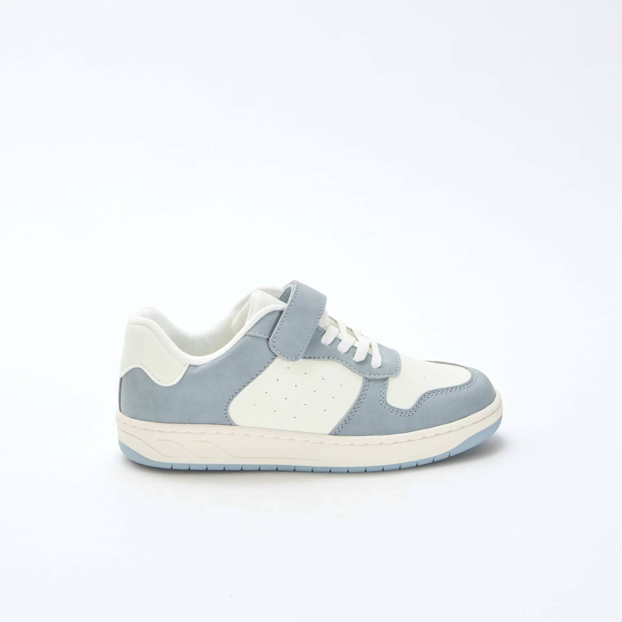 Two-Tone Low-Top Sneakers BLUE - Image 2