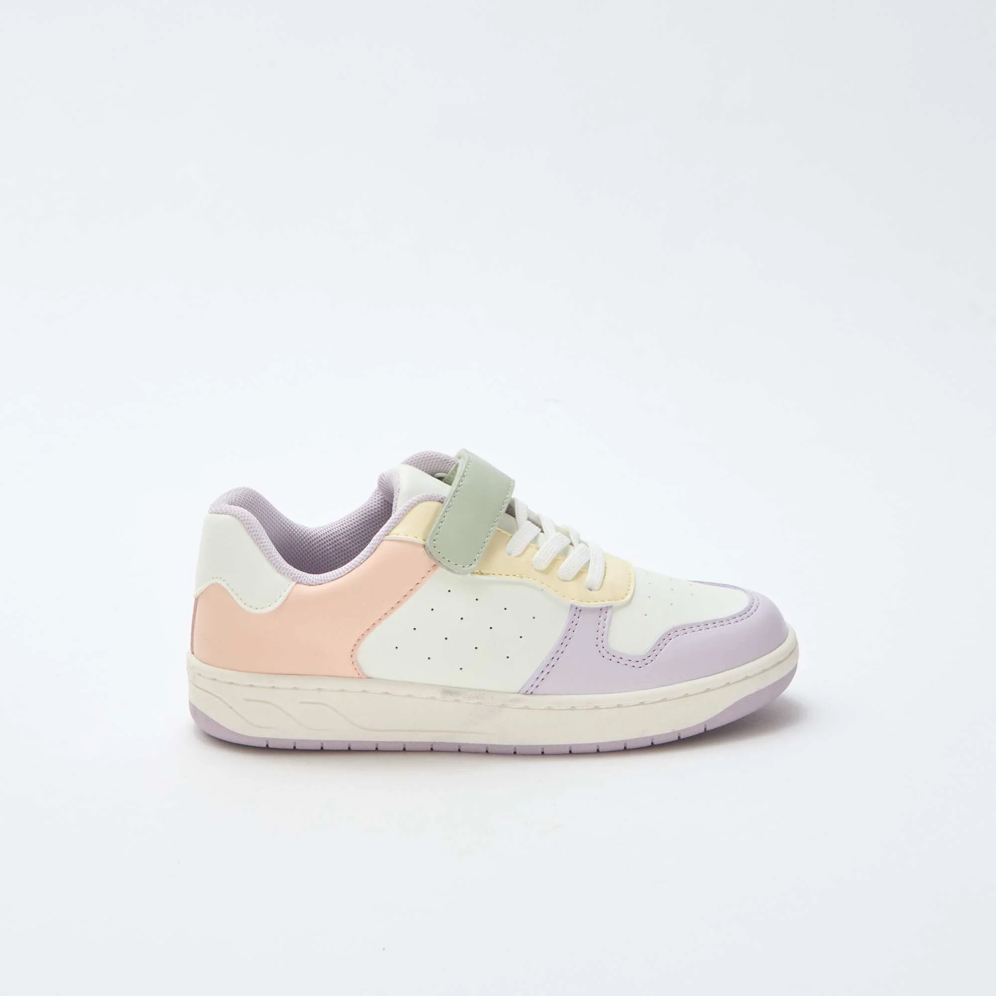 Two-Tone Low-Top Sneakers PINK - Image 2