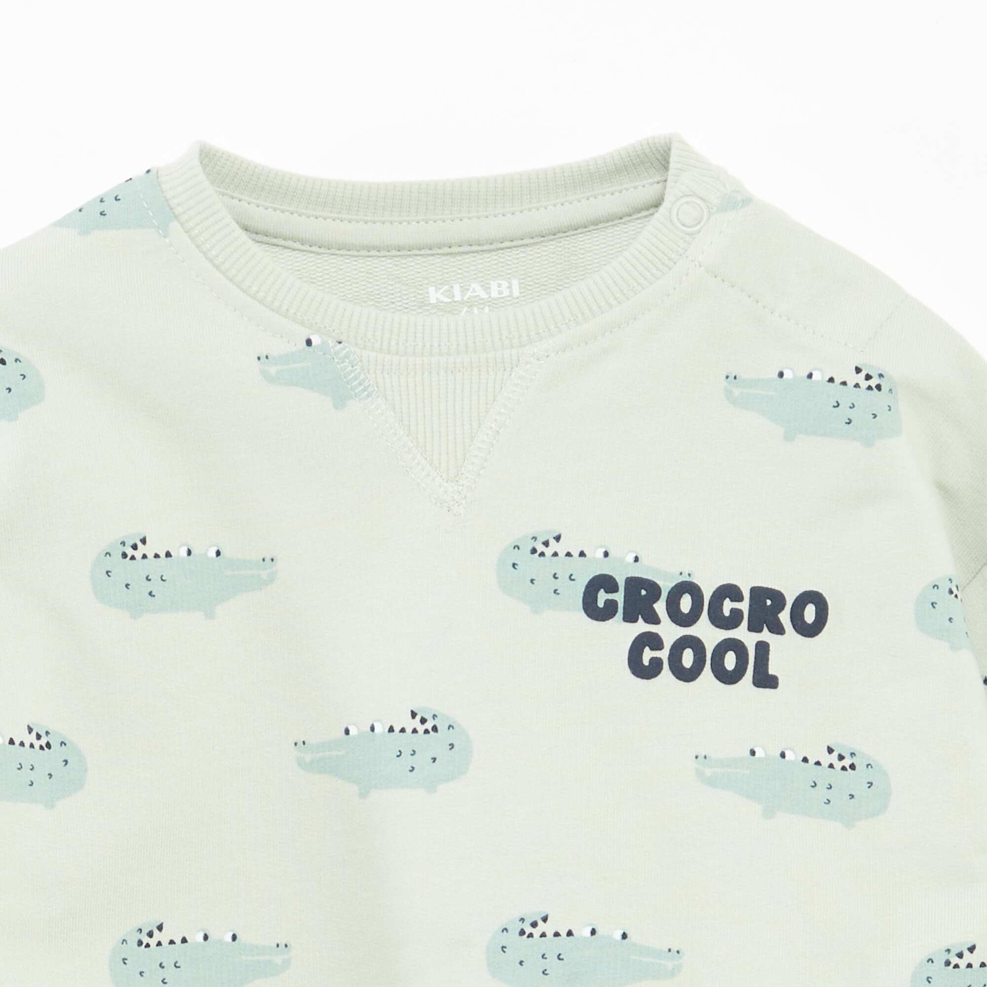 Unbrushed sweatshirt BLUE - Image 2