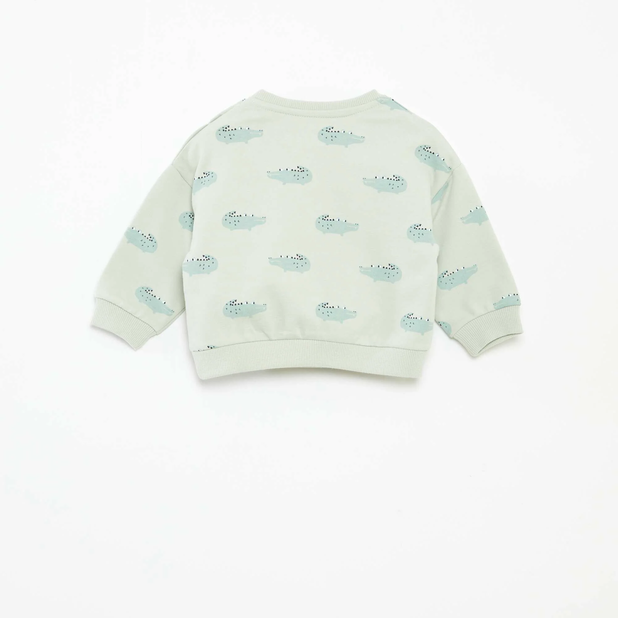 Unbrushed sweatshirt BLUE - Image 3