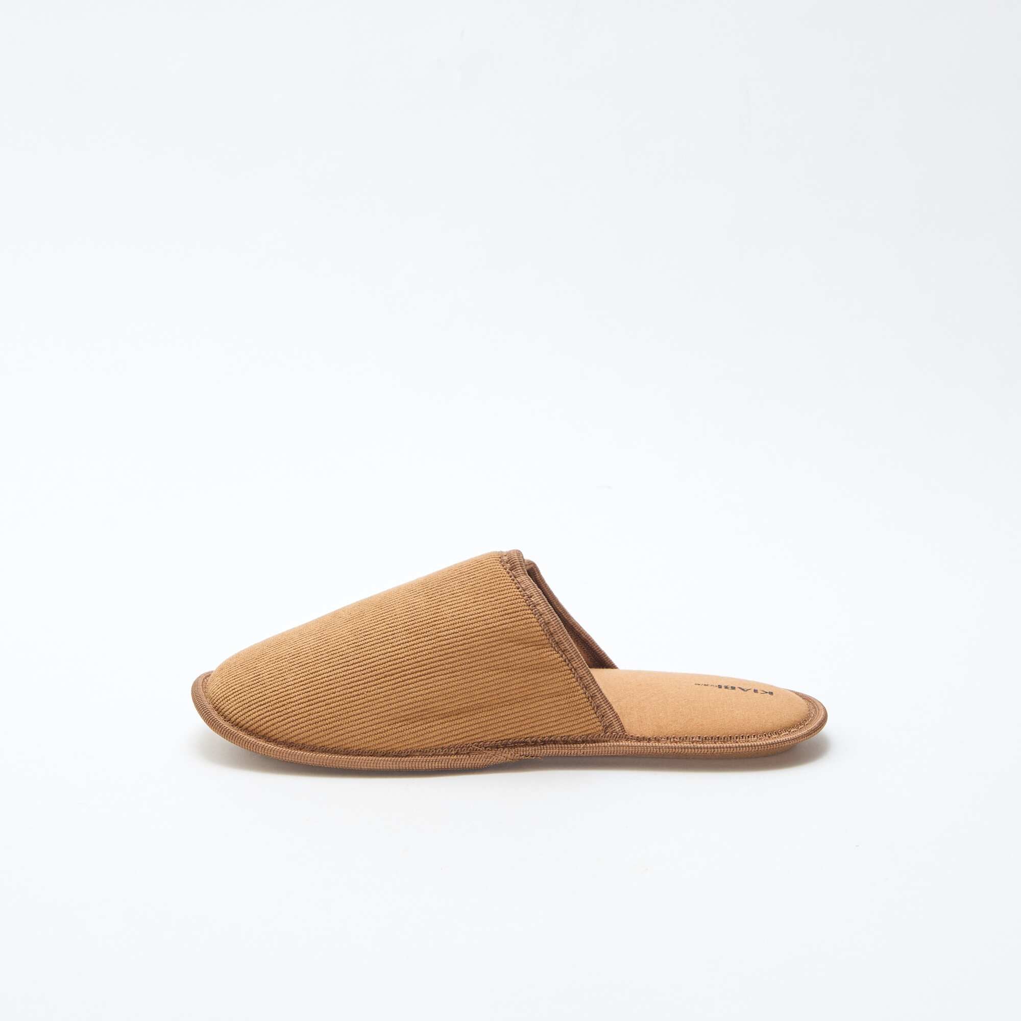Velour mule slippers BROWN - Image 4