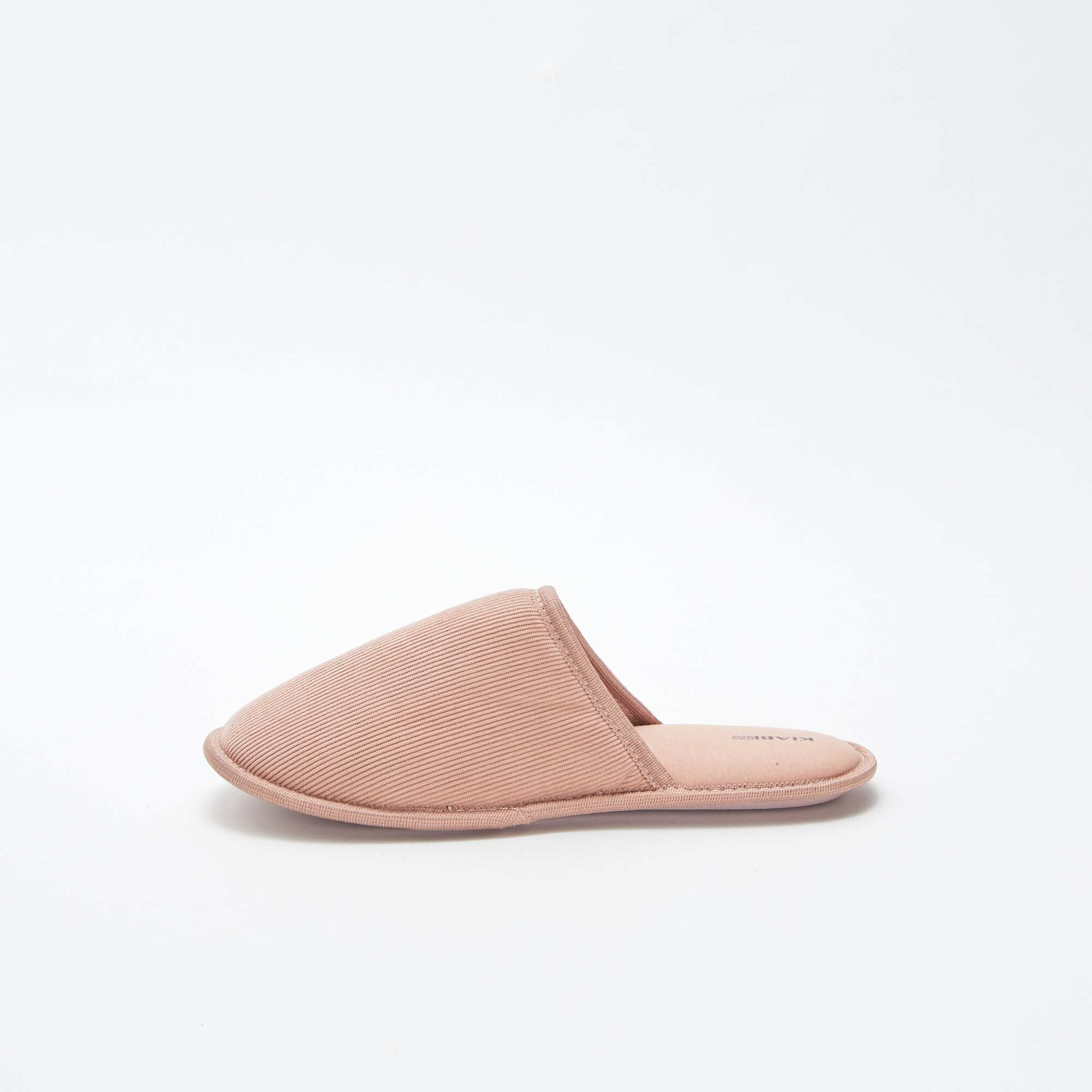 Velour mule slippers PINK - Image 4