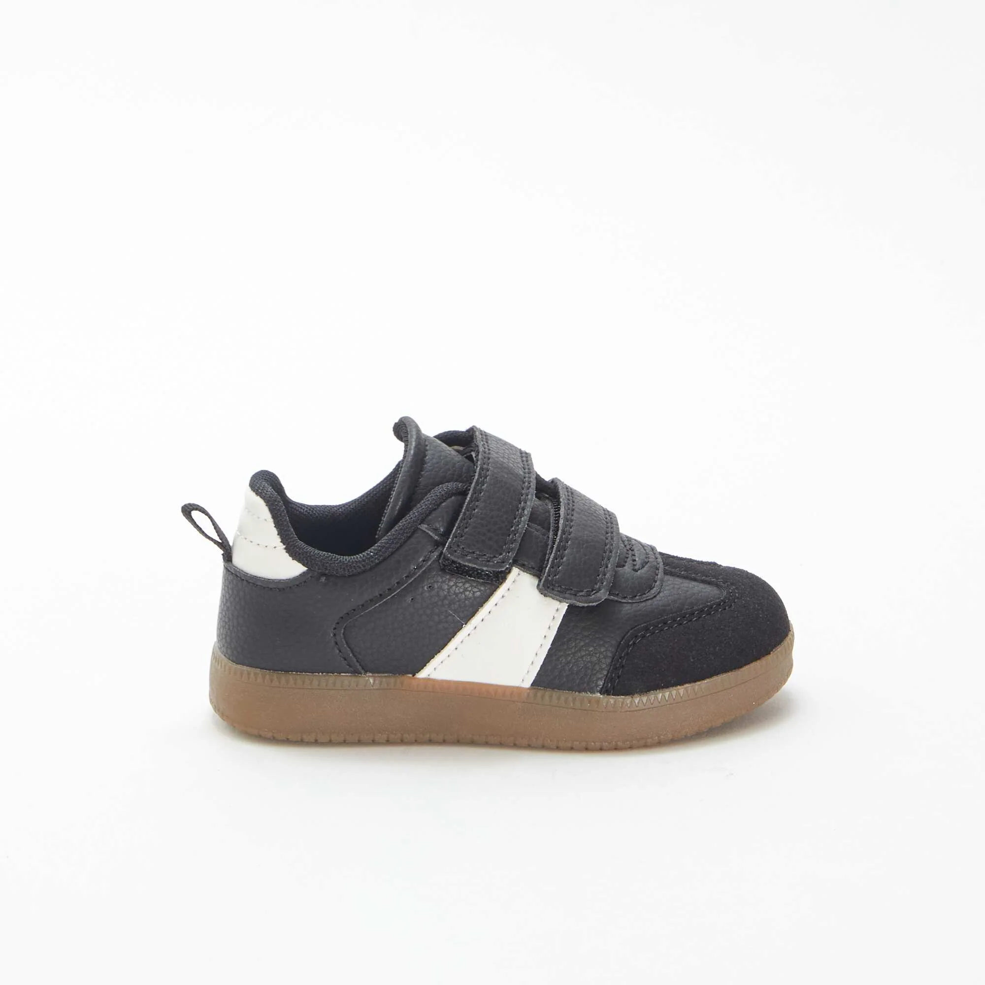 Vintage hook and loop trainers BLACK - Image 2