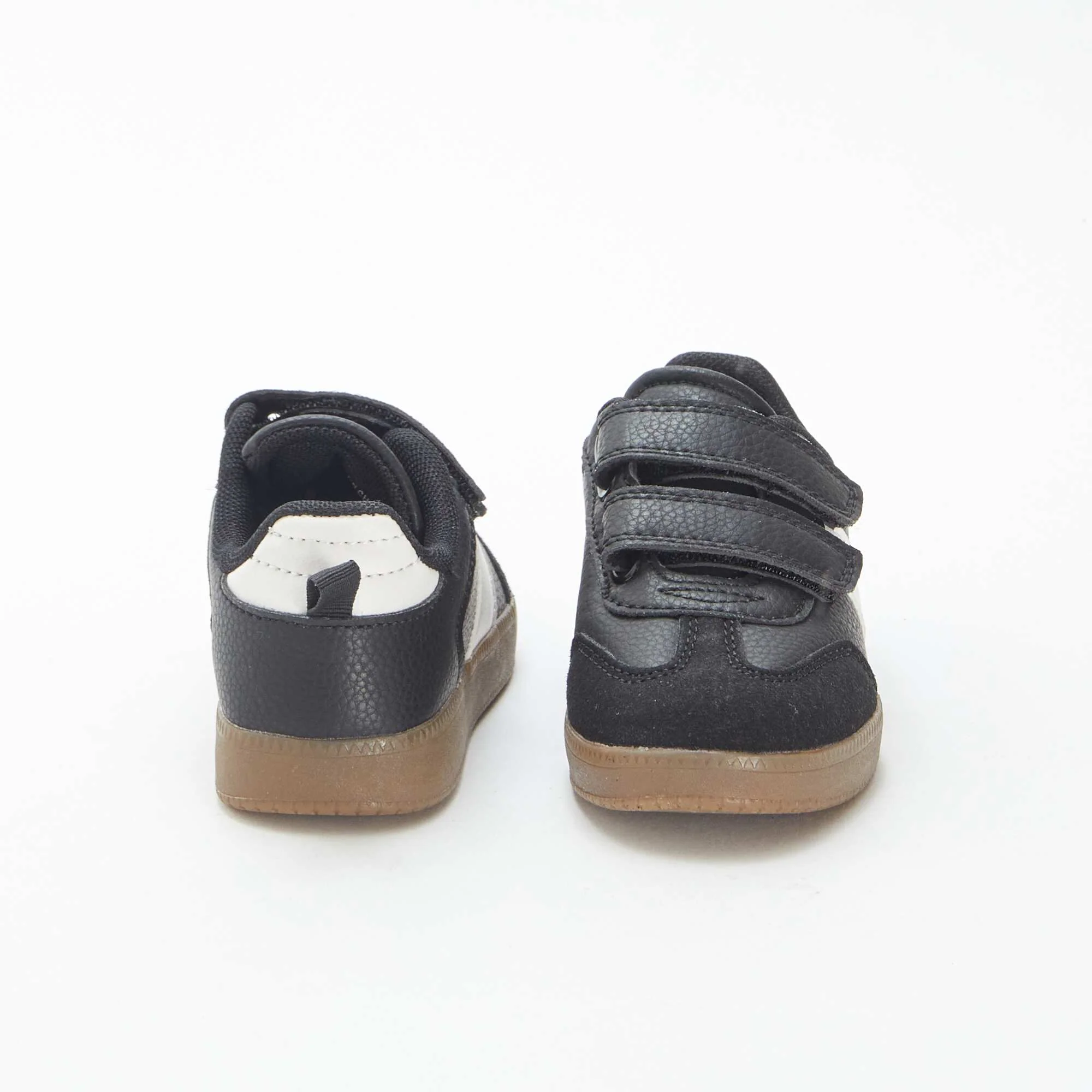 Vintage hook and loop trainers BLACK - Image 3