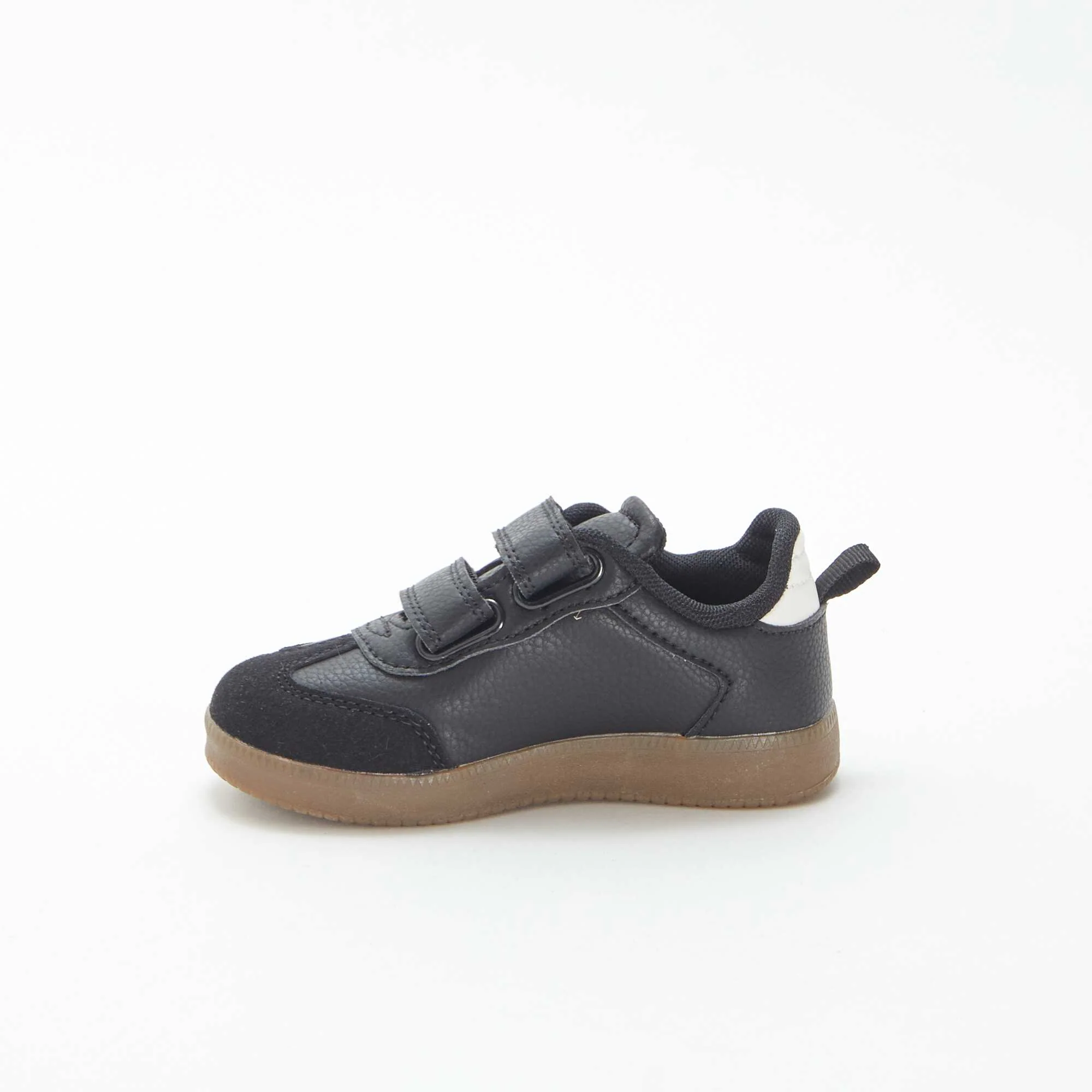 Vintage hook and loop trainers BLACK - Image 4