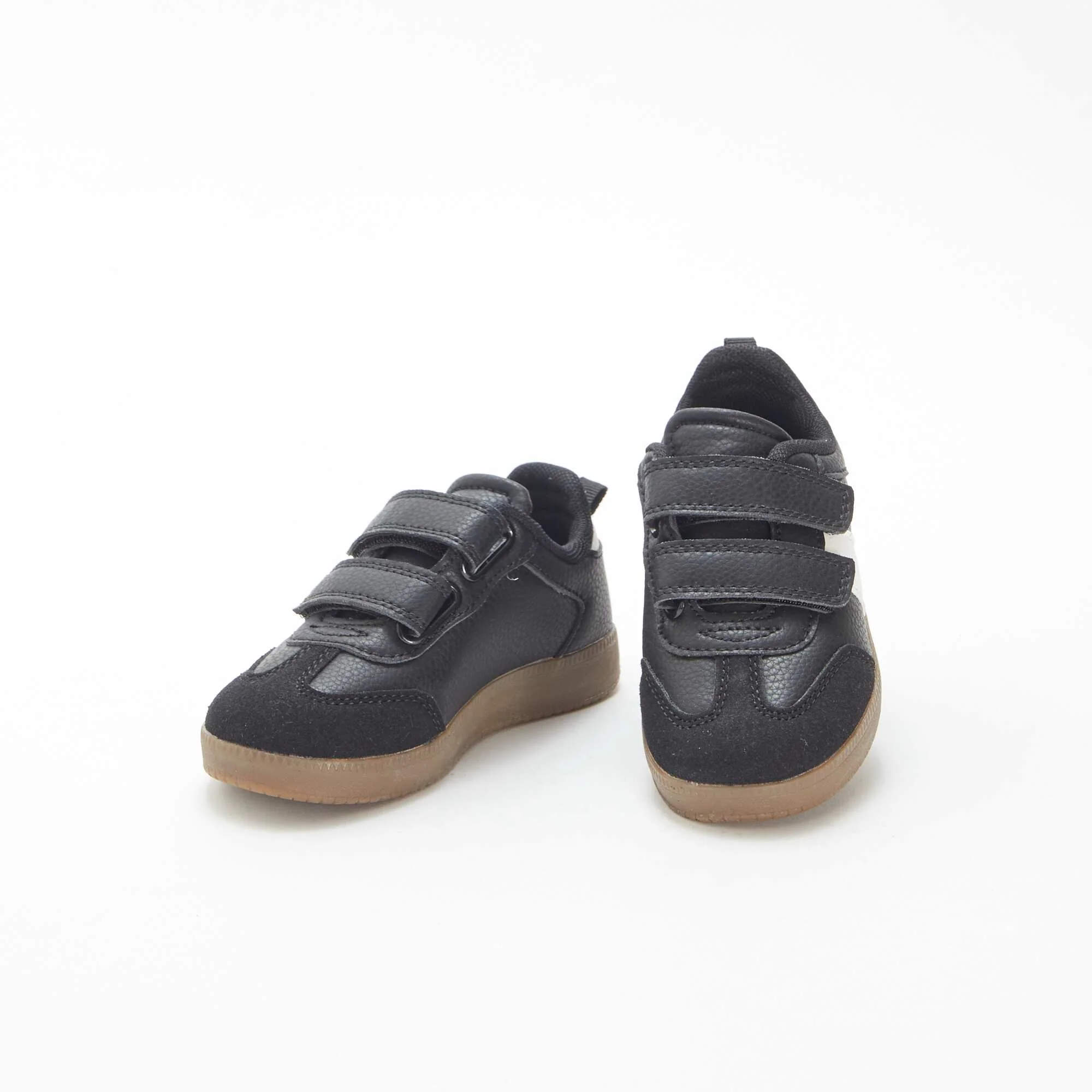 Vintage hook and loop trainers BLACK - Image 5