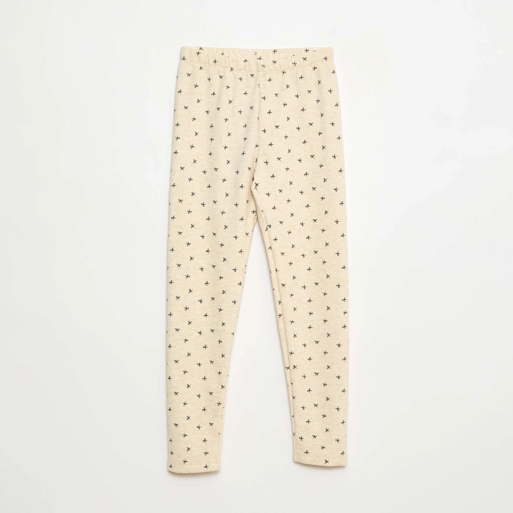 Warm Leggings with Velour Interior BEIGE