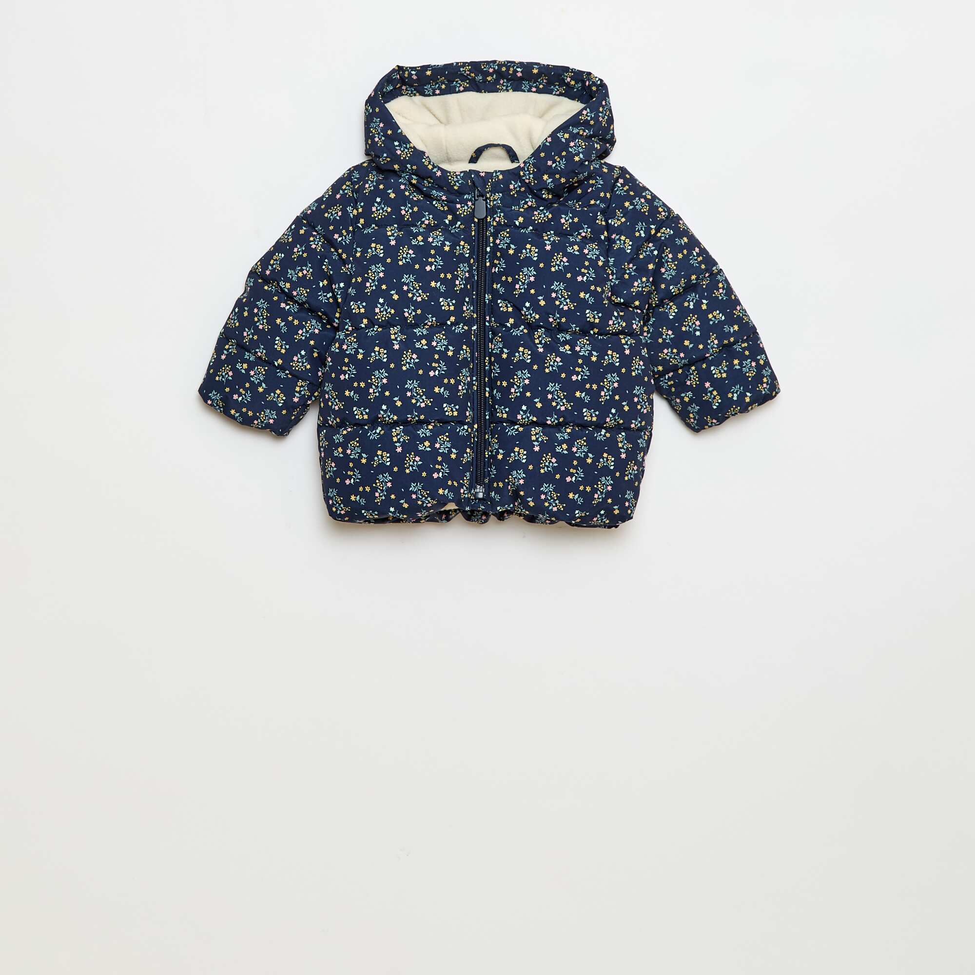 Warm Packable Puffer Jacket BLUE