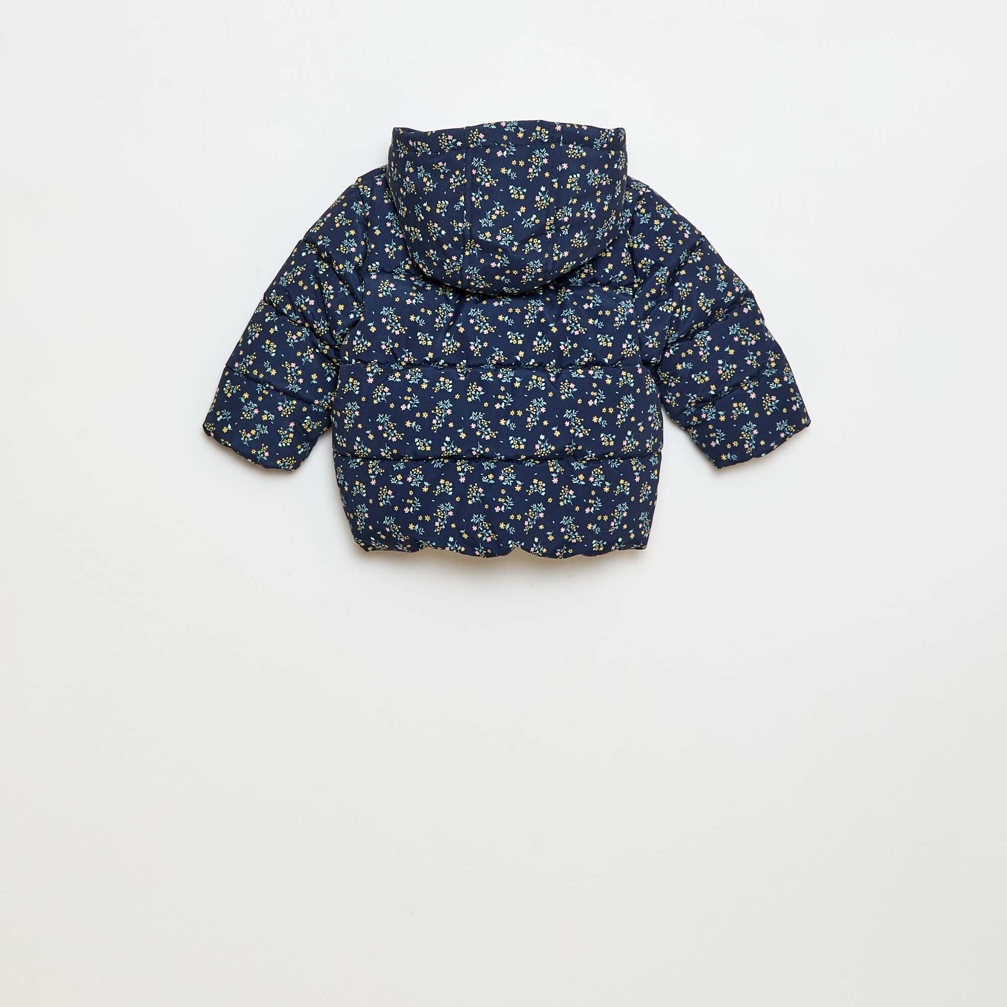 Warm Packable Puffer Jacket BLUE - Image 3
