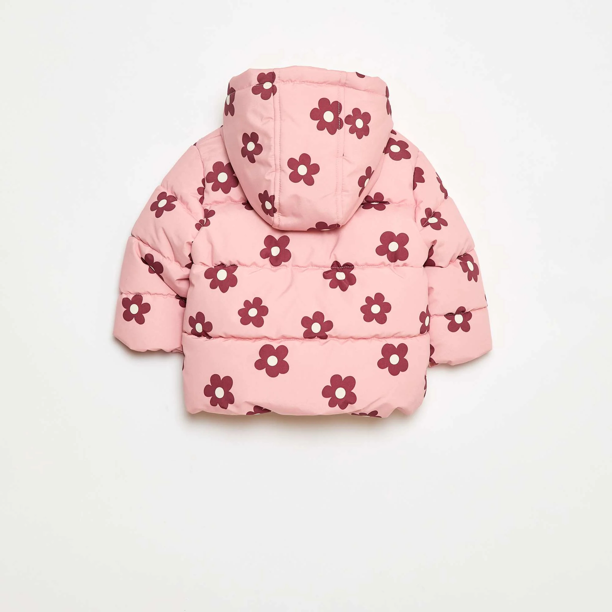 Warm Packable Puffer Jacket PINK - Image 2