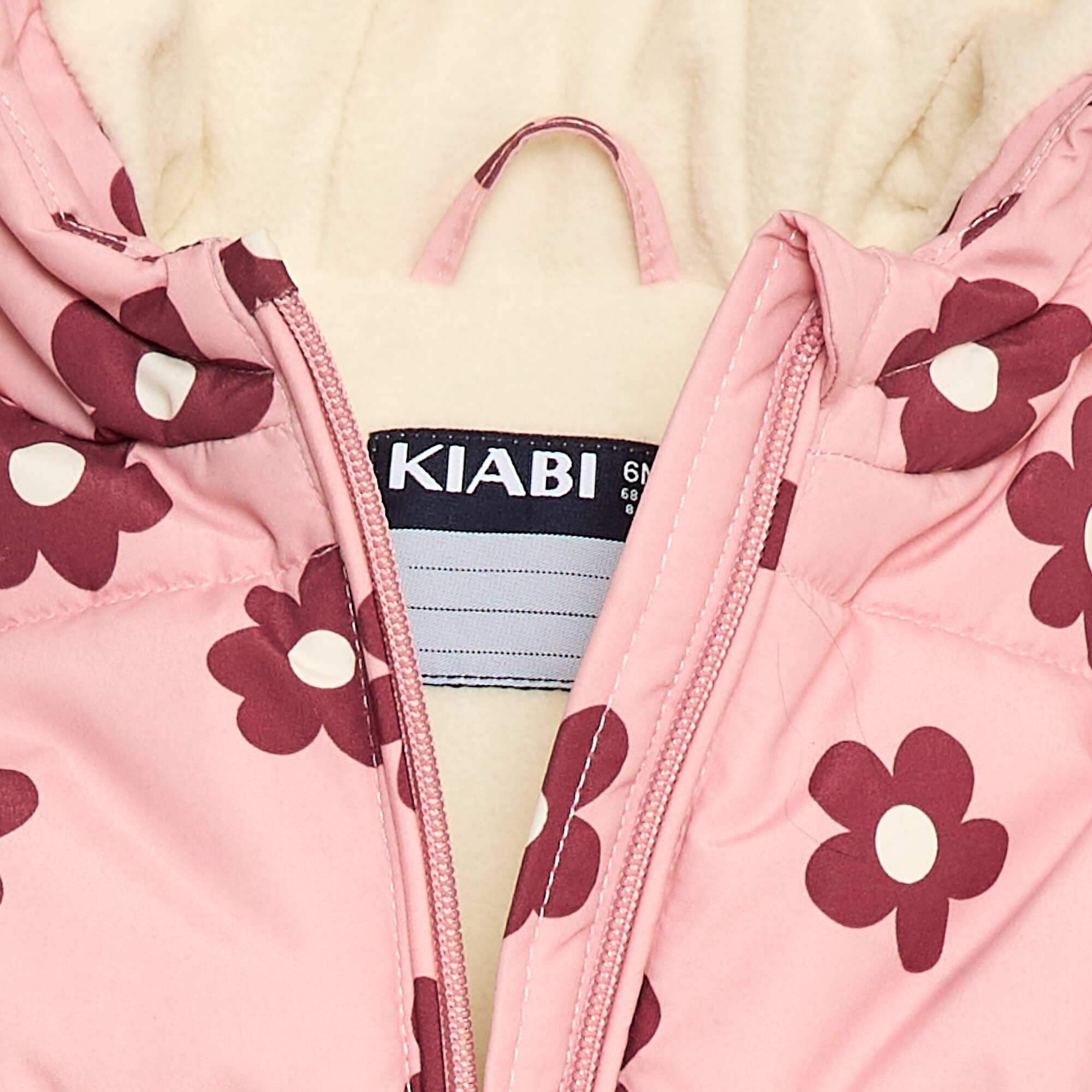 Warm Packable Puffer Jacket PINK - Image 3
