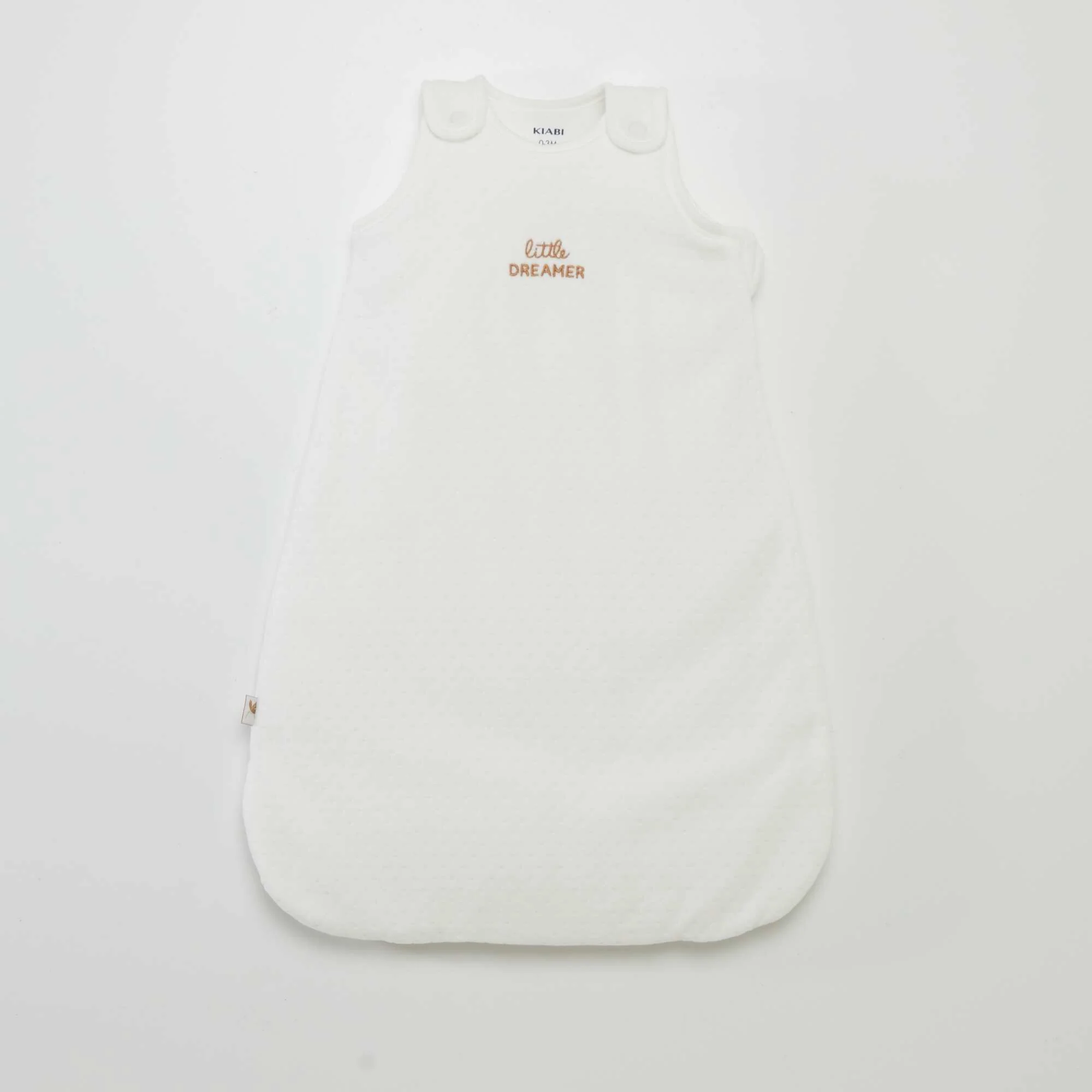 Warm Sleeping Bag with Pattern TOG 2.5 WHITE
