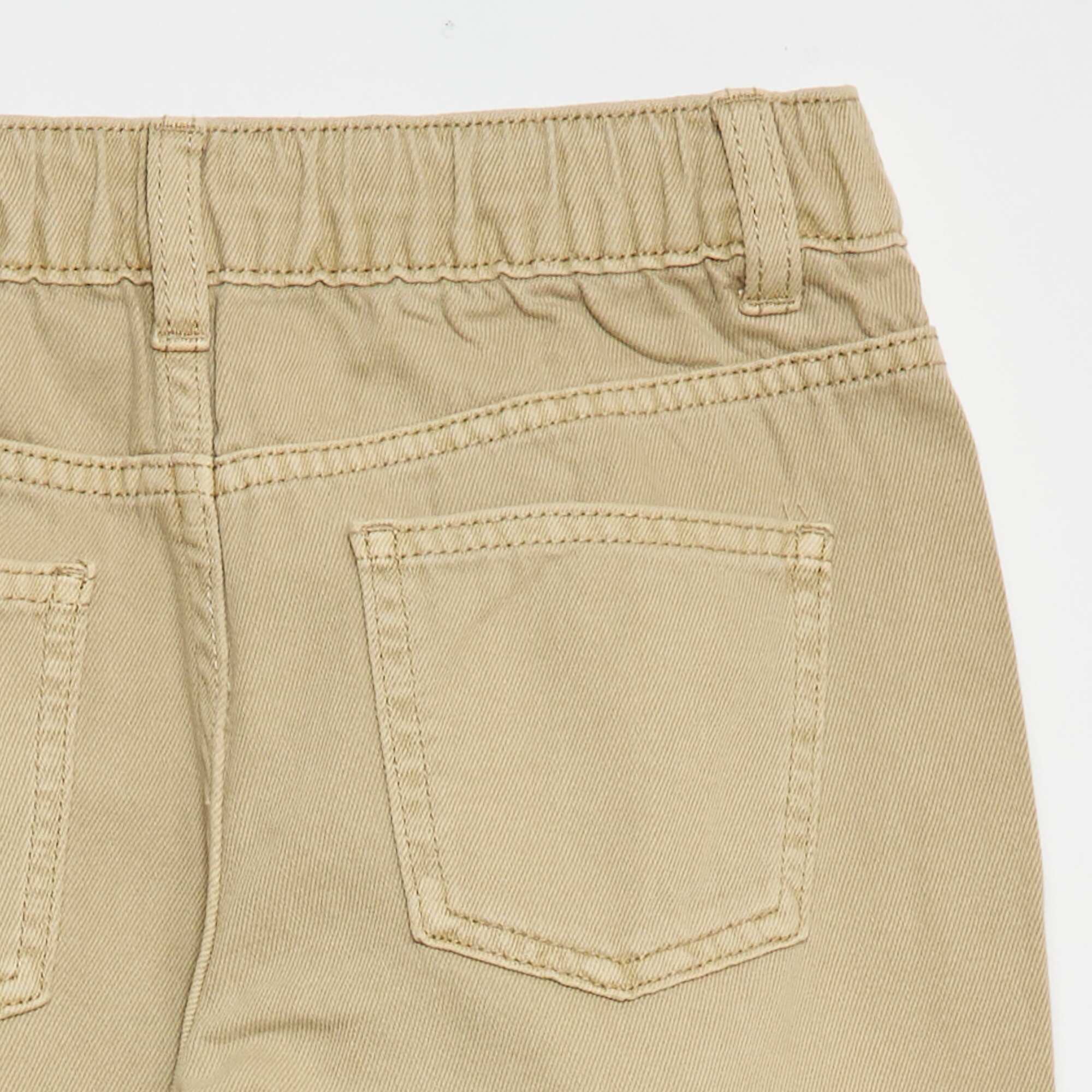 Wide-leg trousers BEIGE - Image 4