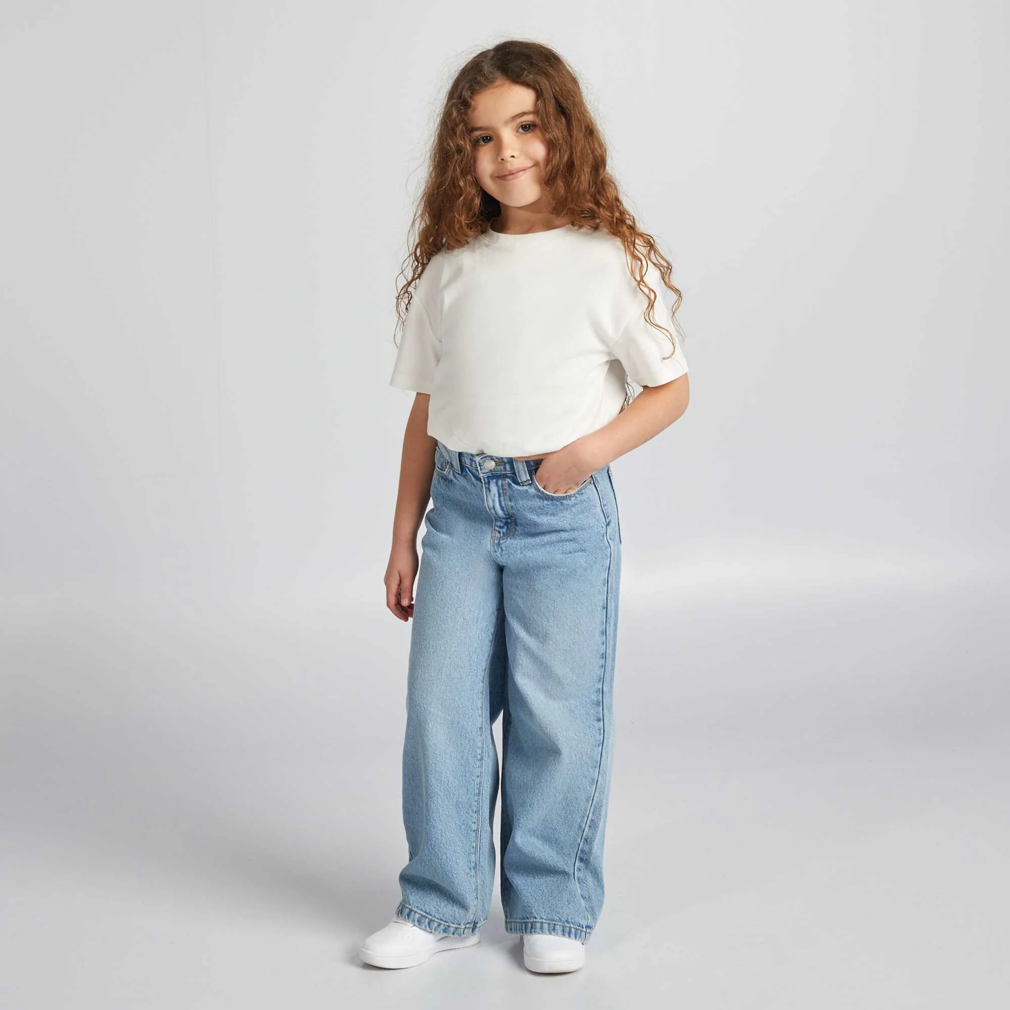 Wide-leg trousers BLUE