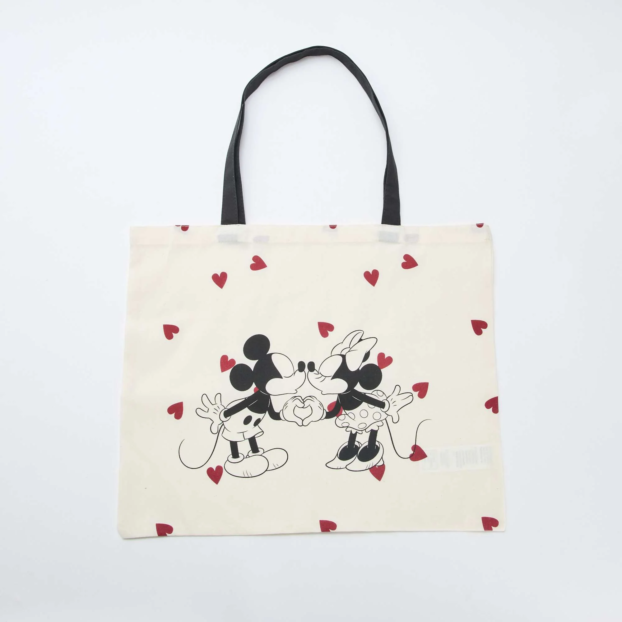XL 'Simba' Fabric Tote Bag BEIGE