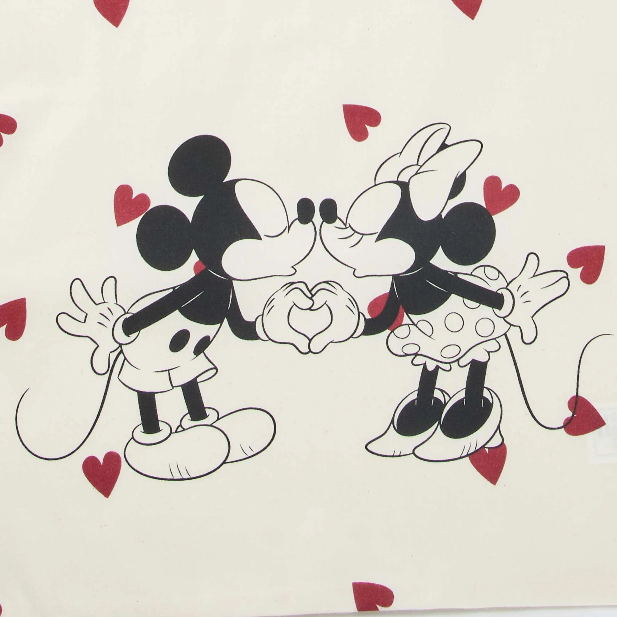 XL 'Simba' Fabric Tote Bag BEIGE - Image 2