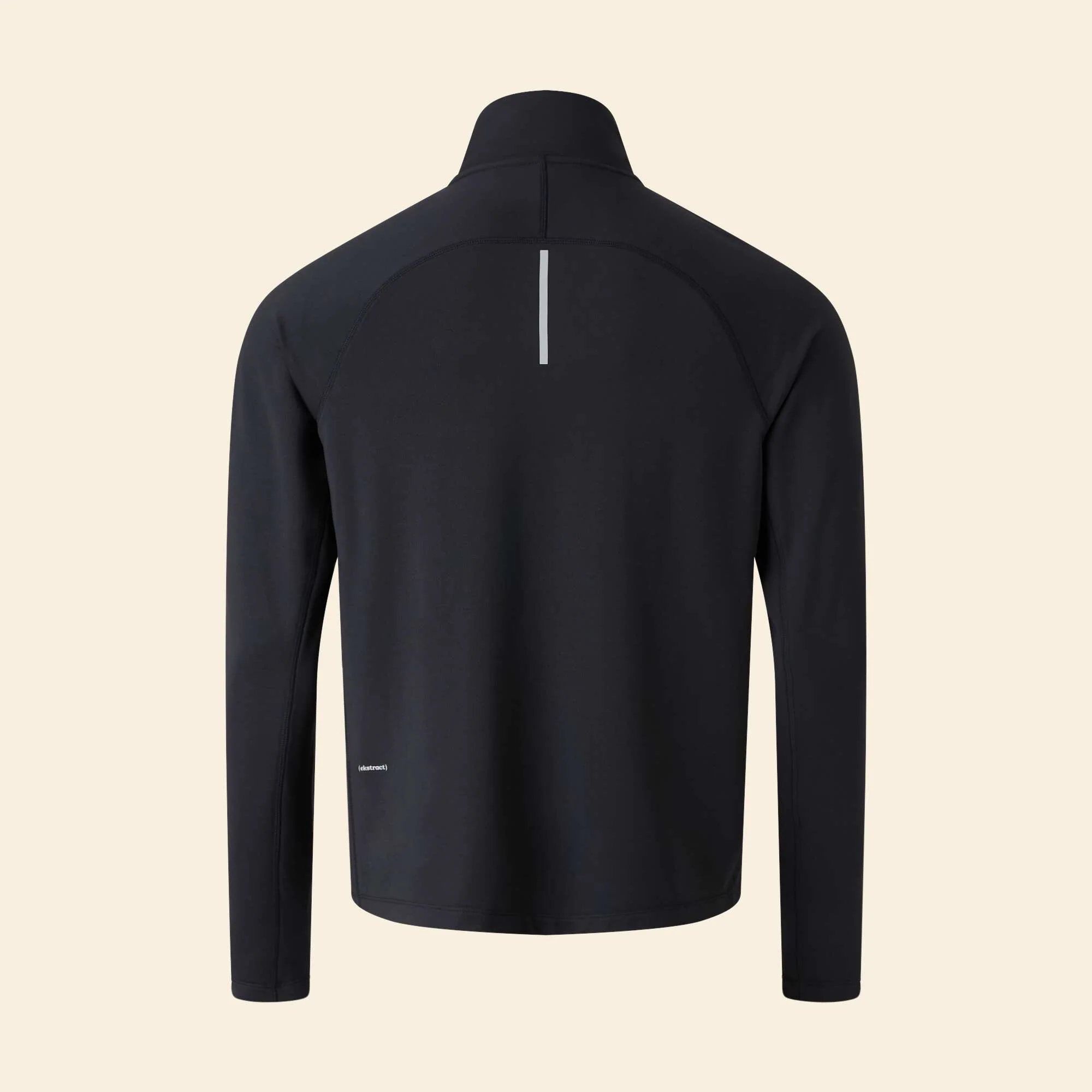 Zip-Up Sports Vest BLACK - Image 2
